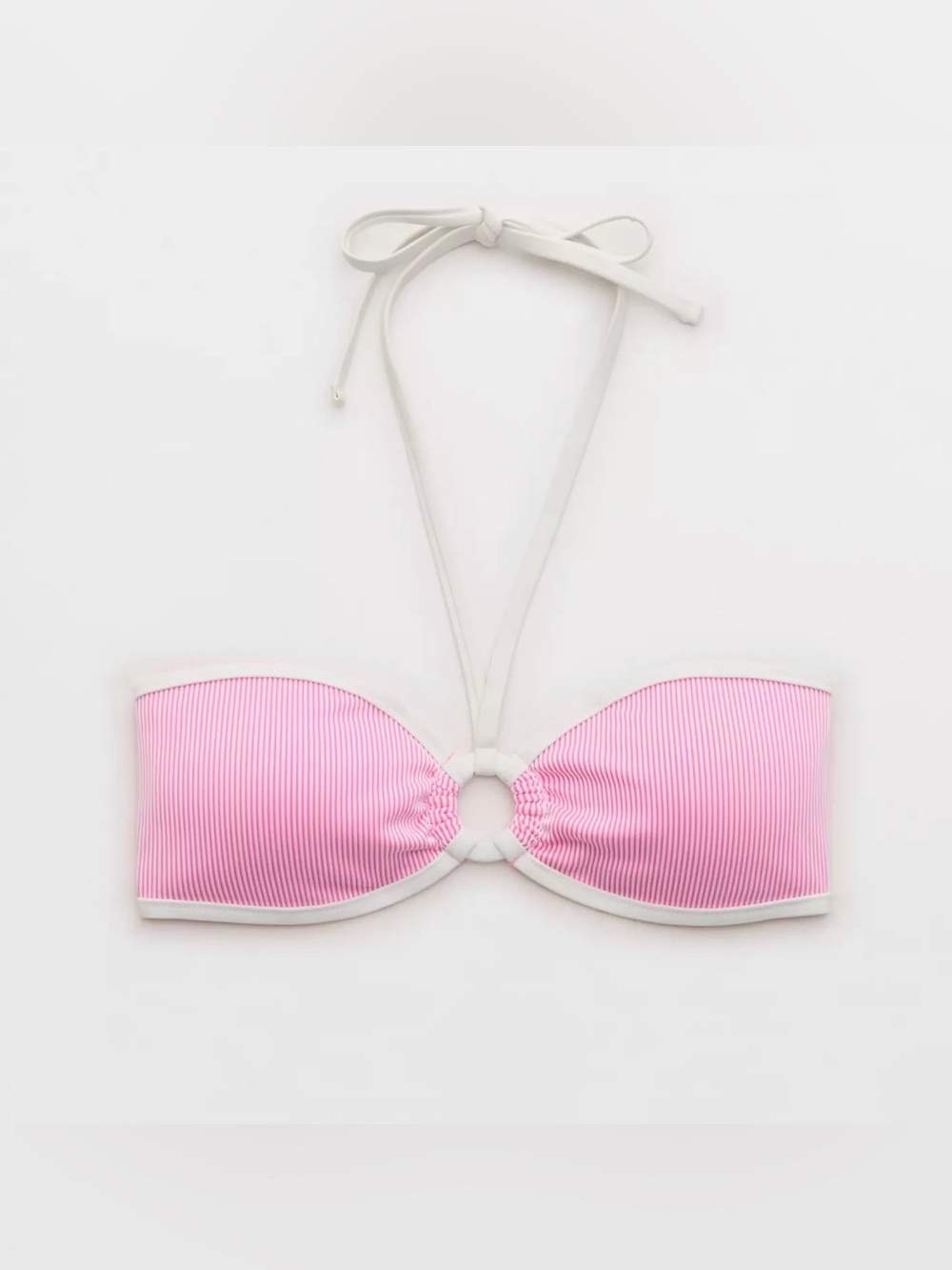 Aerie Ribbed Bandeau Bikini Top